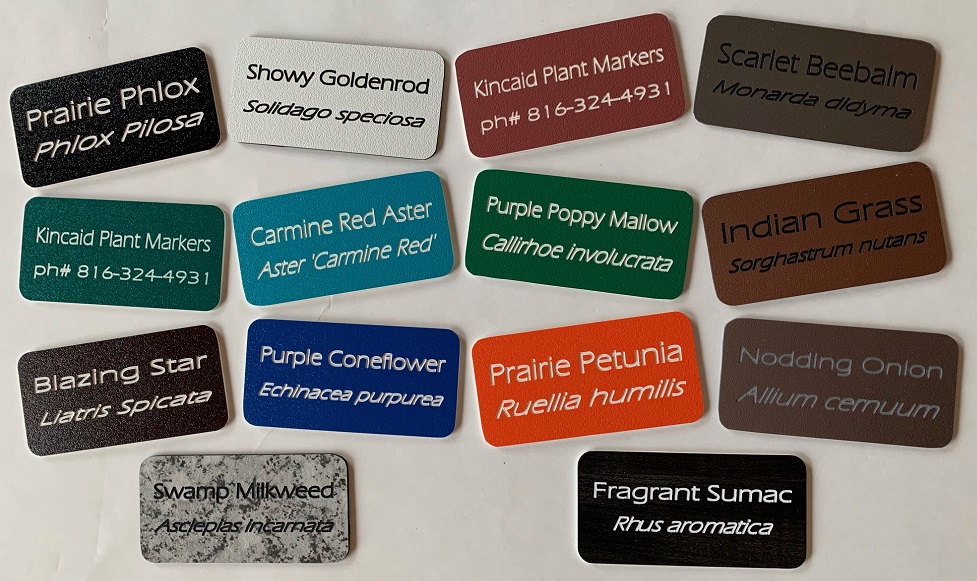 Custom Personalized Copper Plant Markers and Plant Labels